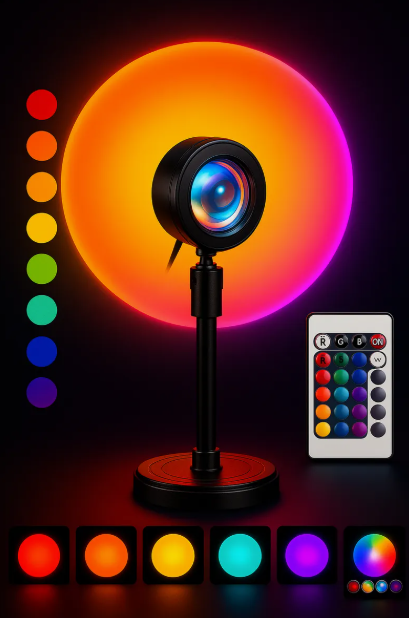 Miniatura 3 de LAMPARA LUZ LED PROYECTORA ATARDECER